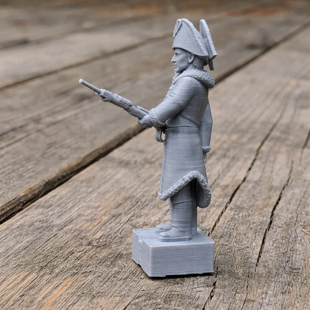Francois Kellermann Naoleonc Soldier 3D Model .c4d .max .obj .3ds .fbx .stl .blend 