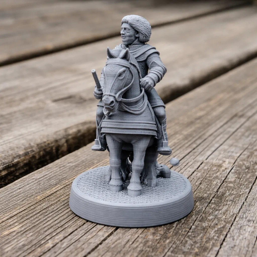 Gaston de Foix Knight 3D Model .c4d .max .obj .3ds .fbx .stl .blend 