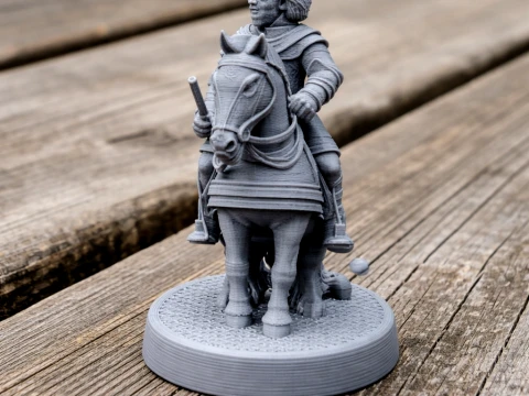 Gaston de Foix Knight 3D Model