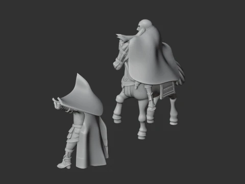 Germanicus Roman Legionary 3D Model