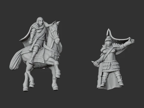Germanicus Roman Legionary 3D Model