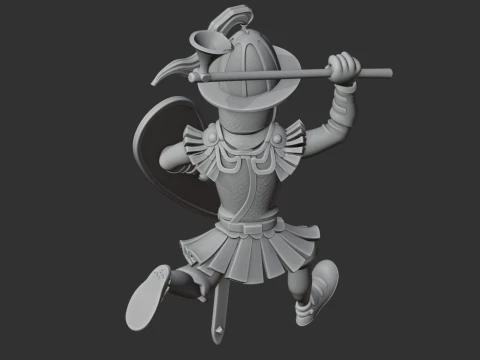 Harald Hardrada Viking Classic 3D Model