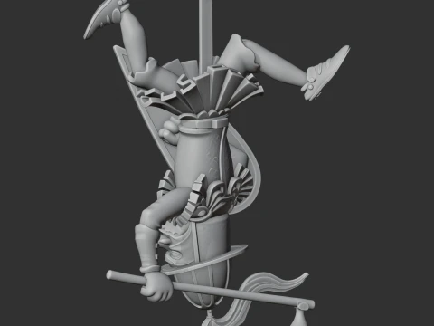 Harald Hardrada Viking Classic 3D Model