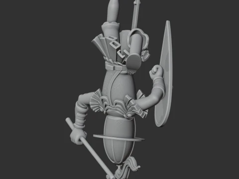 Harald Hardrada Viking Classic 3D Model
