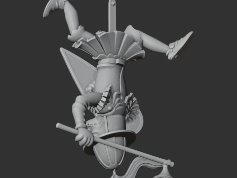 Harald Hardrada Viking Classic 3D Model