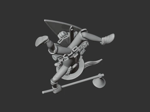 Harald Hardrada Viking Classic 3D Model