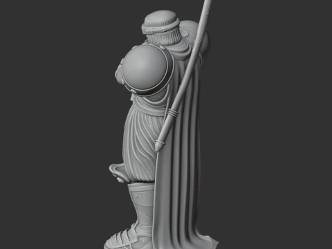 Hattori Hanzo Samurai Classic 3D Model