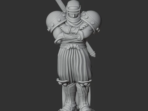 Hattori Hanzo Samurai Classic 3D Model