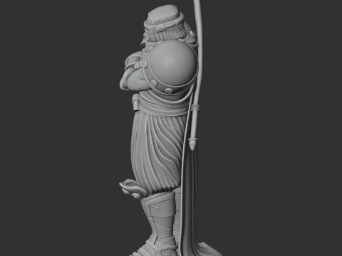 Hattori Hanzo Samurai Classic 3D Model