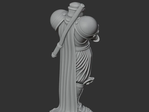 Hattori Hanzo Samurai Classic 3D Model