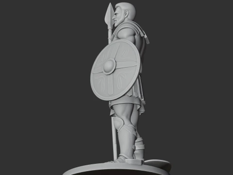 Hector Ancient Warrior 3D Model
