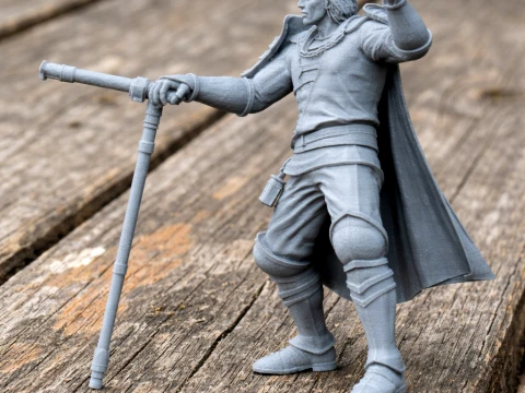 Hojo Ujiyasu Samurai Classic 3D Model