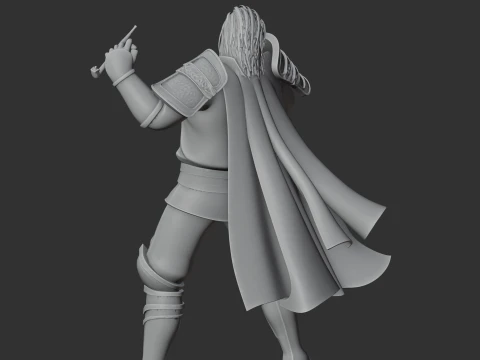 Hojo Ujiyasu Samurai Classic 3D Model