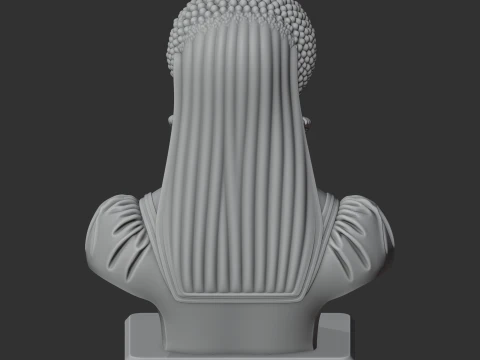 Catherine de Medici Bust 3D Model