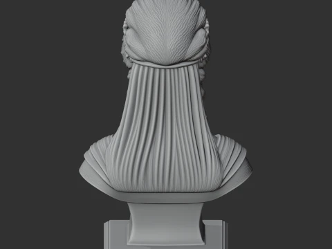 Catherine the Great Bust 3D Model