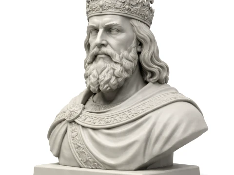B&uuml;ste Karls des Gro&szlig;en 3D Modell