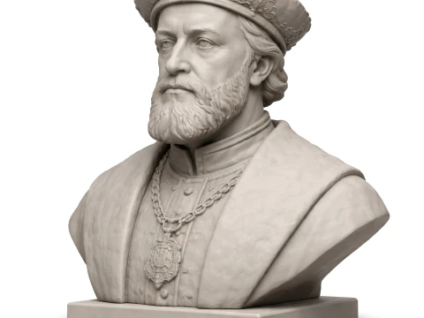Büste Karls V 3D Modell