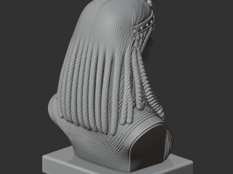 Cleopatra VII Bust 3D Model