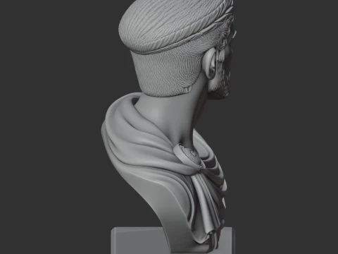 Constantine the Great Bust 3D Model