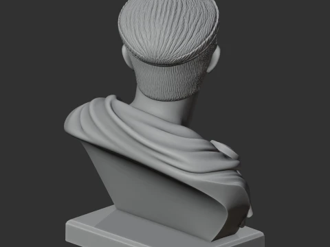 Constantine the Great Bust 3D Model