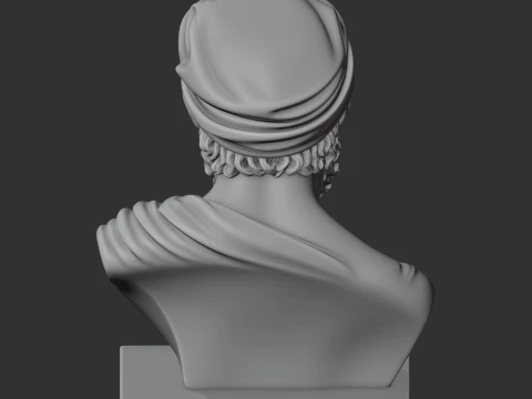 Diogenes Bust 3D Model