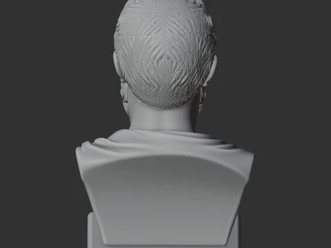 Epicurus Bust 3D Model
