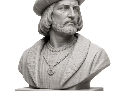 Busto di Ferdinando d'Aragona Modello 3D
