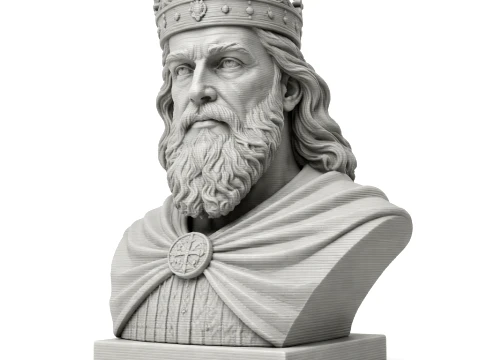 Busto de Frederico Barbarossa Modelo 3D