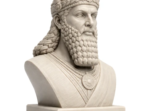 Busto de Gilgamesh Modelo 3D