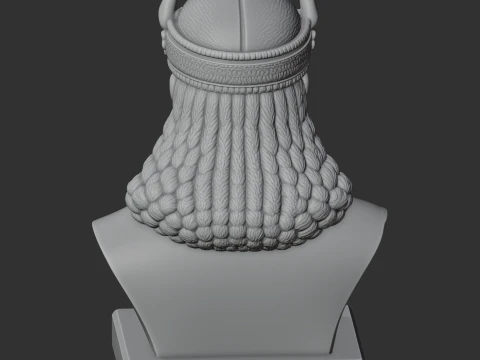 Gilgamesh Bust 3D Model