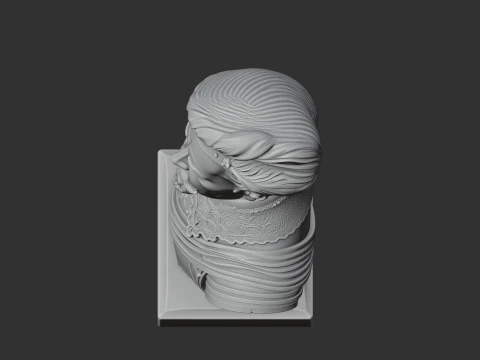 Gustavus Adolphus Bust 3D Model