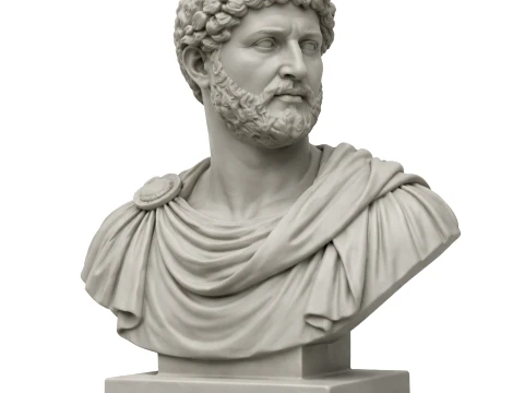 Hadrianus buste 3D Model