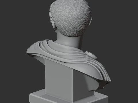 Hadrian Bust 3D Model
