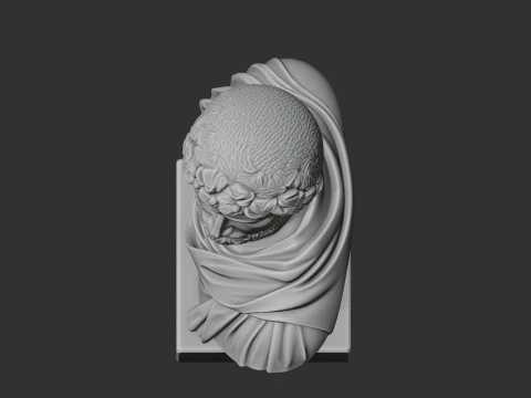 Hadrian Bust 3D Model