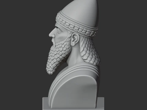 Hammurabi Bust 3D Model