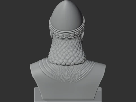 Hammurabi Bust 3D Model