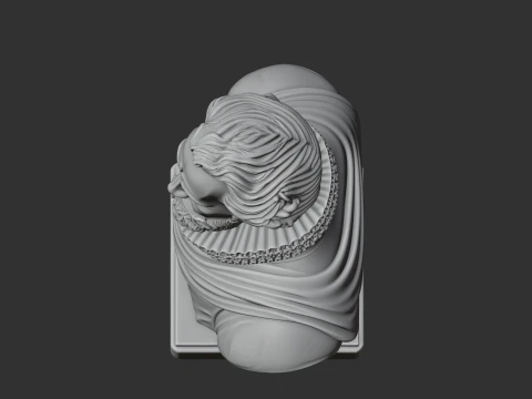 Henry IV of France Bust 3D Model