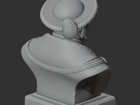 Henry VIII Bust 3D Model