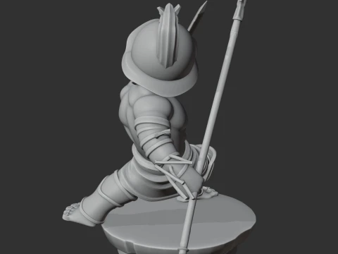 Hoplomachus Magnus Gladiator 3D Model