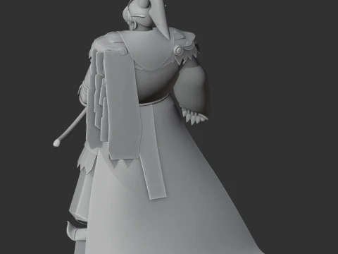 Imagawa Yoshimoto Samurai Classic 3D Model