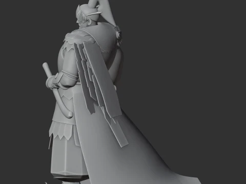 Imagawa Yoshimoto Samurai Classic 3D Model