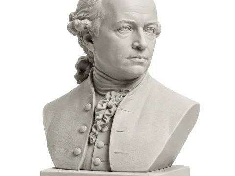Buste van Immanuel Kant 3D Model