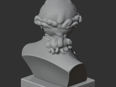 Immanuel Kant Bust 3D Model