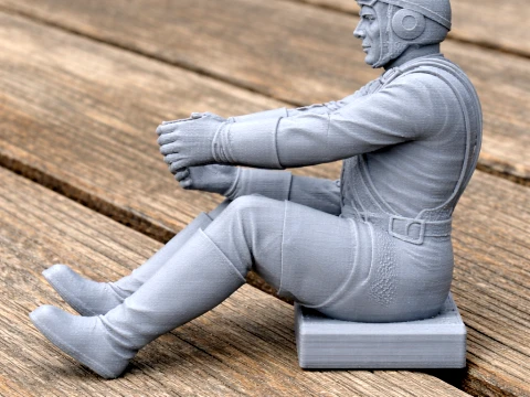 Ivan Kozhedub İkinci Dünya Savaşı Askeri 3D Model
