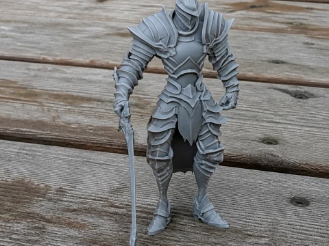 Jean Bureau Knight Modello 3D