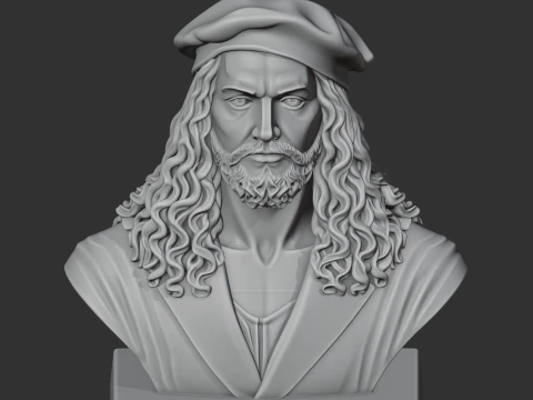 Albrecht Durer Bust 3D Model