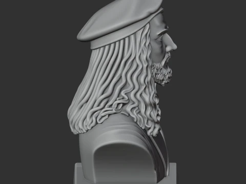 Albrecht Durer Bust 3D Model