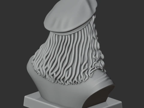 Albrecht Durer Bust 3D Model