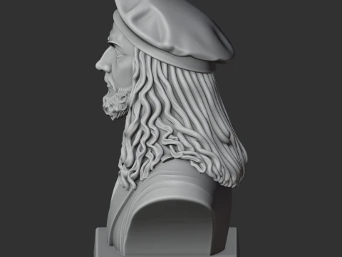 Albrecht Durer Bust 3D Model