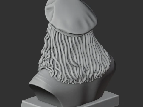 Albrecht Durer Bust 3D Model